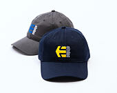 Kappe Etnies - Corp Combo Snapback - Navy/Yellow/White