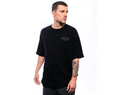 T-Shirt New Era - Branded Waffle Oversized Tee - Black
