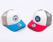 Kinder Kappe New Era - Branded Graphic Patch 9FORTY Trucker - Coral