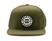 Kappe Brixton - Oath Iii Snapback - Olive Surplus/Whitecap