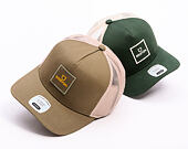 Kappe Brixton - Alpha Block X C Mp Mesh Cap - Ivy Green/Sand