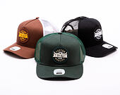 Kappe Brixton - Gibson C Np Mp Trucker Hat - Deep Forest/Deep Forest
