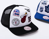 Kappe Mitchell & Ness - Gridlock Trucker - Miami Heat - White