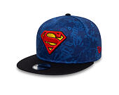 Kinder Kappe New Era - Seasonal Superman 9FIFTY - Azure