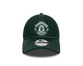 Kappe New Era - Contrast Stitch 9FORTY - Manchester United FC - Dark Green