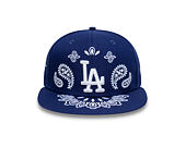 Kappe New Era - MLB Paisley Bandana 59FIFTY - LA Dodgers - Dark Royal