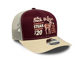 Kappe New Era - Wild Cord 9FIFTY - Burgundy / Stone