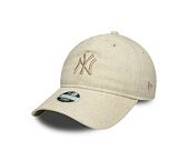 Kappe New Era - 920W MLB Linen - NY Yankees - Stone/Stone