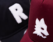 Kappe New Era - Seasonal 9FORTY Trucker - AS Roma - Burgundy