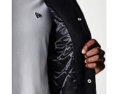 Jacke New Era - Hooded Varsity Jacket - Black