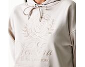 Damen Pullover New Era - Crest Hoodie - Stone