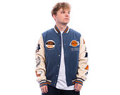 Jacke New Era - NBA Patch Varsity Jacket - LA Lakers - Muted Indigo