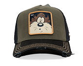 Kappe Capslab - Looney Tunes Trucker - Distress Taz - Black /Brown