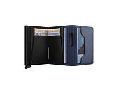 Geldbörse Secrid - Bandwallet - Liba - Navy-Black