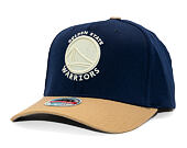 Kappe Mitchell & Ness - Sand Storm Classic Red - Golden State Warriors - Navy/Sand