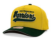 Kappe Mitchell & Ness - Harvest Gold Pro Crown - Golden State Warriors - Gold/Green