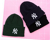 Mütze New Era - MLB Wide Cuff Beanie - NY Yankees - Black