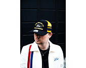 Kappe Brixton - Ford Built Tough Mp Trucker Hat - Burnt Rubber/Empire Yellow