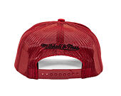 Kappe Mitchell & Ness - NBA Vintage Block Trucker - Miami Heat - Cream