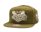 Kappe Mitchell & Ness - NBA Fashion Basic Snapback Hwc - Charlotte Hornets - Olive