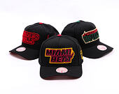 Kappe Mitchell & Ness - NBA Class Act Pro - Miami Heat - Black