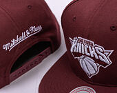 Kappe Mitchell & Ness - NBA Fashion Basic Snapback - New York Knicks - Dark Purple