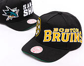 Kappe Mitchell & Ness - NHL Busted Pro - Boston Bruins - Black