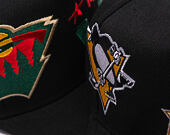 Kappe Mitchell & Ness - NHL Busted Pro - Pittsburgh Penguins - Black