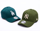 Kappe New Era - MLB Essential 9FORTY - NY Yankees - Rifle Green / Stone