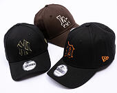 Kappe New Era - MLB Team Outline 9FORTY - NY Yankees - Black / Olive