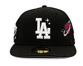 Kappe New Era - MLB Planet Icon 59FIFTY - LA Dodgers - Black