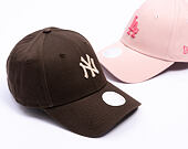 Damen Kappe New Era - MLB Womens Essential Midi Logo 9FORTY - NY Yankees - Brown