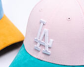 Kinder Kappe New Era - MLB Kids Cord 9FORTY - LA Dodgers - Light Pink / Mint