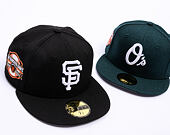 Kappe New Era - MLB "Image Drop" ALL OVER 59FIFTY - San Francisco Giants - Black