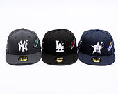 Kappe New Era - MLB Planet Icon 59FIFTY - NY Yankees - Steel Clouds