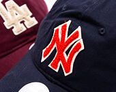 Damen Kappe New Era - MLB Boucle 9TWENTY - NY Yankees - Navy / Orange