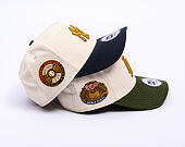 Kappe New Era - MLB WS Patch 9FORTY A-Frame - LA Dodgers - Cream / Rifle Green