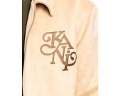 Jacke Karl Kani - Legacy Faux Suede Bowling Jacke - Beige