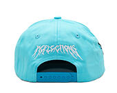 Kappe Reflection Luxury Shine Loud Snapback - Baby Pink / Weiß