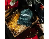 Kappe Reflection Luxury Fuzzy Trucker - Bottle Green/ White