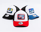 Kappe New Era - LE MANS 9FORTY A-Frame Trucker Patch - Scarlet