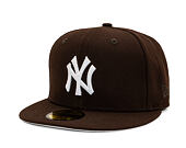 Kappe New Era - MLB Seasonal 59FIFTY - NY Yankees - Burnt Wood - Brown