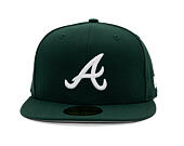 Kappe New Era - MLB Seasonal 59FIFTY - Atlanta Braves - Dark Green