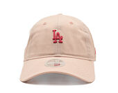 Damen Kappe New Era - MLB Washed Mini 9TWENTY - LA Dodgers - Blush Pink