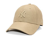 Damen Kappe New Era - MLB PU Leather 9FORTY - NY Yankees - Stone