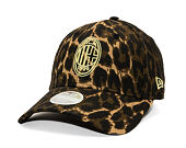 Damen Kappe New Era -  Leopard 9FORTY - Ac Milan - Brown
