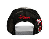 Kappe New Era -  Patch 9FORTY Trucker - Ac Milan - Grey