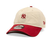 Kappe New Era - MLB Mini Logo 9TWENTY - NY Yankees - Cream