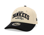 Kinder Kappe New Era - MLB Wordmark 9FORTY M-CROWN - NY Yankees - Cream