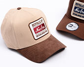 Kappe New Era - Branded Suede Patch 9FORTY A-Frame - Camel